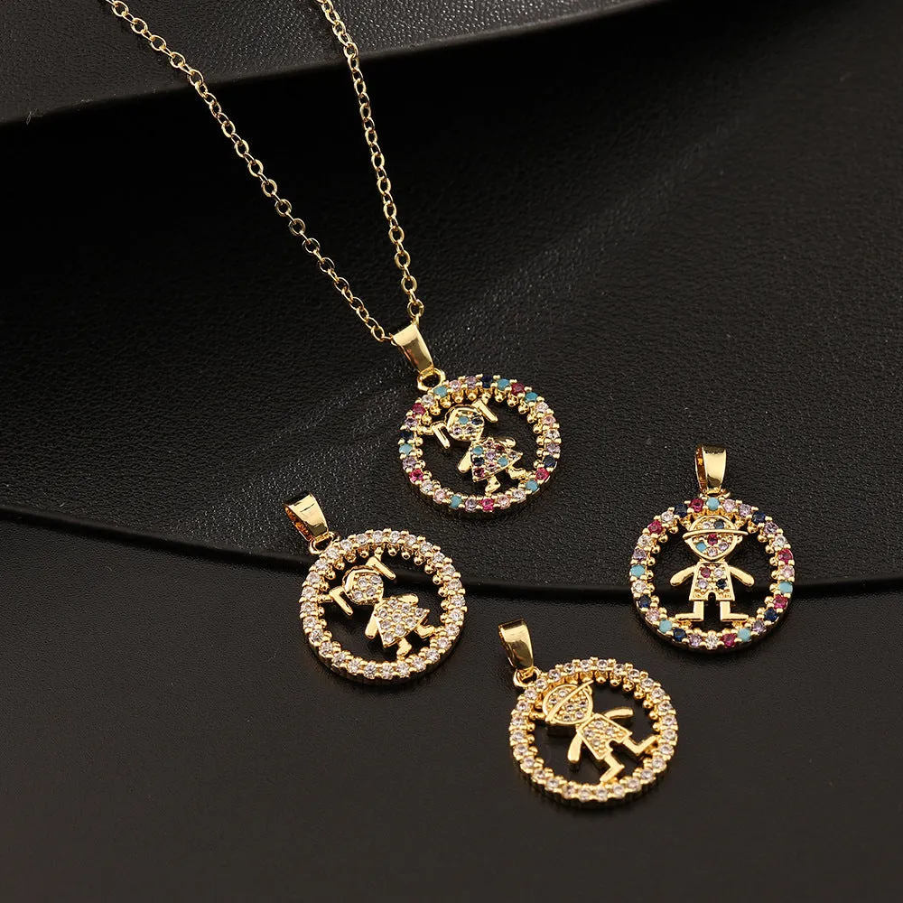 Wholesale Colorful Boys & Girls Pendants Necklaces