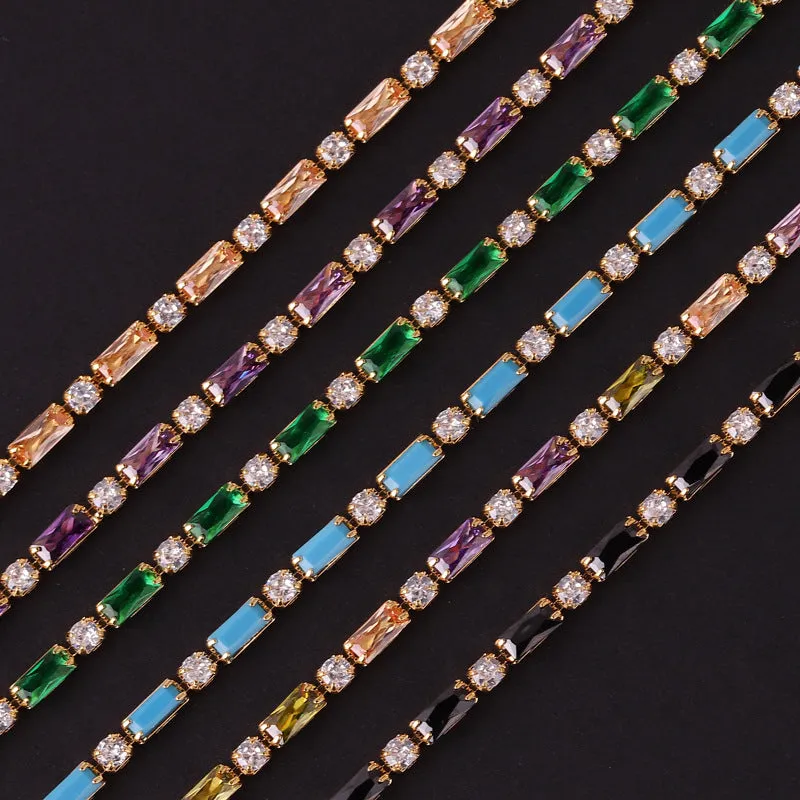 Wholesale Colorful Zircon Necklaces Necklaces