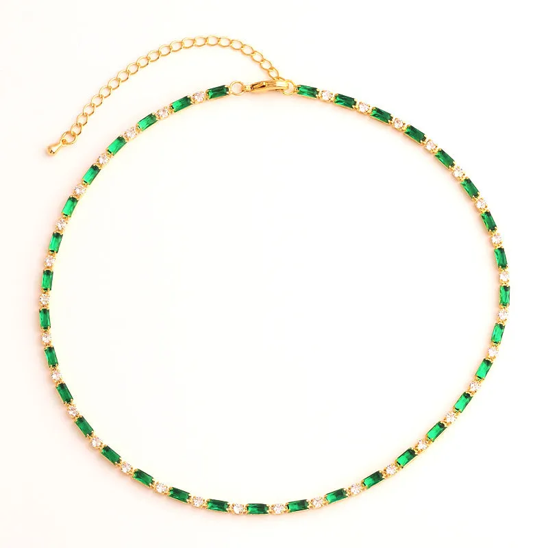 Wholesale Colorful Zircon Necklaces Necklaces