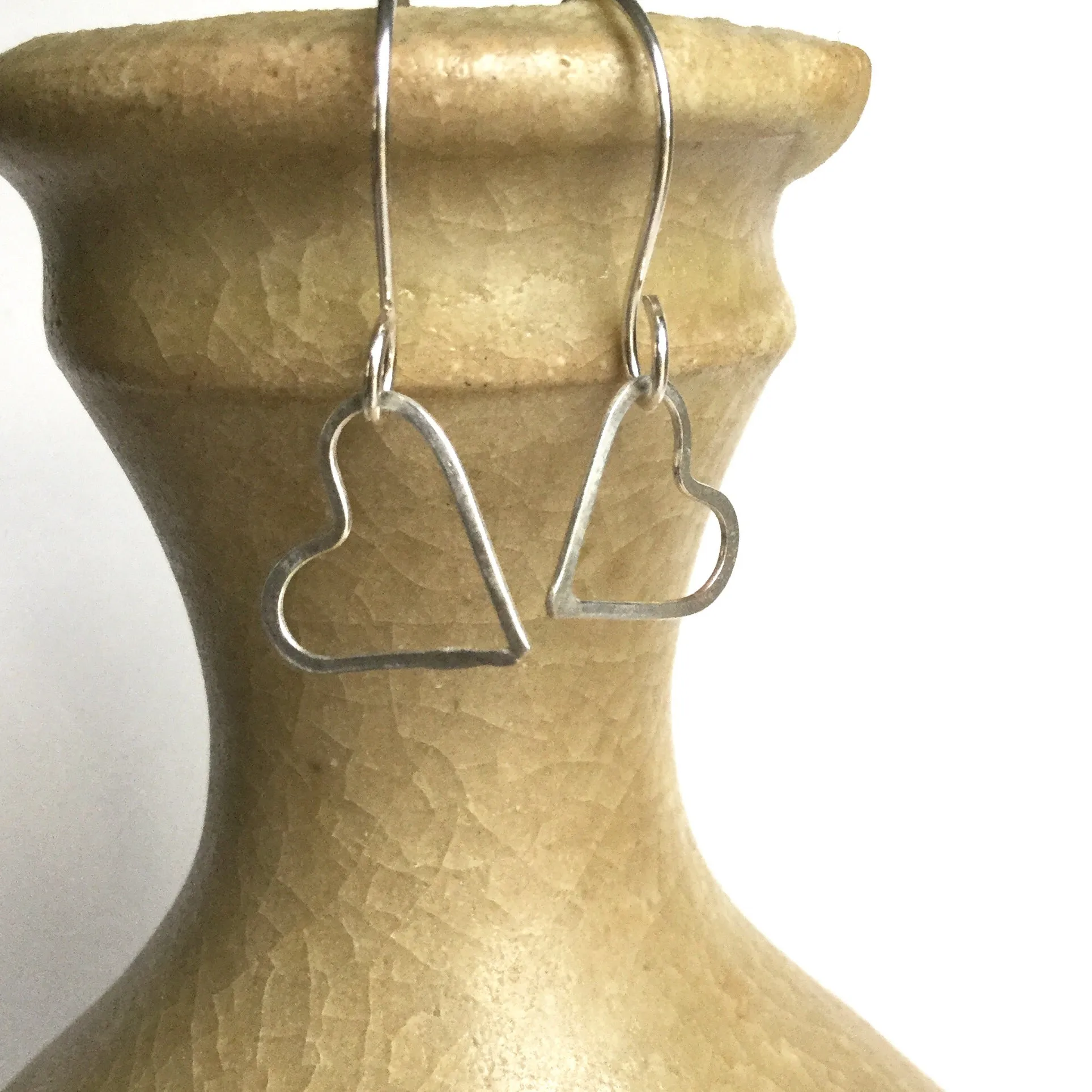 Wire Heart Earrings